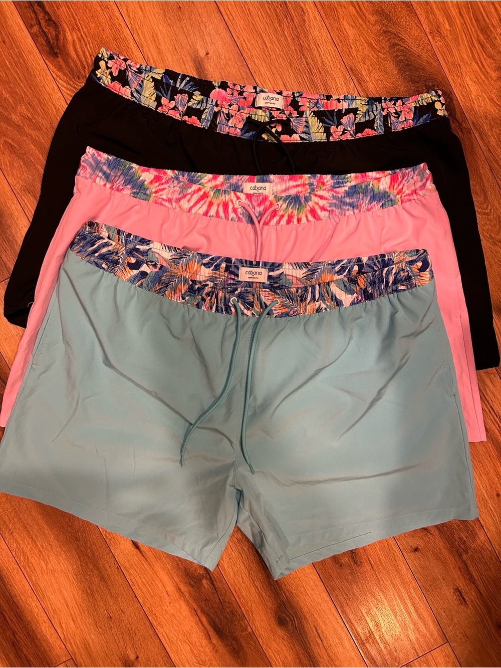 Women’s Cabana by crown & Ivy Board Shorts - Aqua, Pink, Black Size XXL